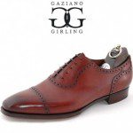 Gaziano & Girling “St. James II” Vintage Cherry Calfskin Shoe