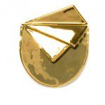 Cor Sin Labe Doli Primo Gold Ceramic Handkerchief