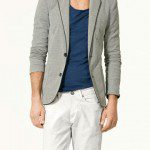 zara-pique-blazer-with-piping