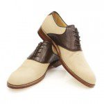 DS Dundee Wheat Mahogany Inver Canvas And Grain Shoes