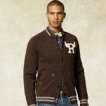 Rugby Knit Wool Baseball Jacket 3