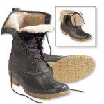 L.L.Bean 10 Inch Shearling-Lined Bean Boots $154.00