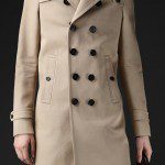 Burberry Men's Bonded Cotton Twill Trench Coat