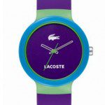 Lacoste Purple Color Block Goa Watch $95.00