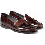 Lanvin Patent Leather Tasselled Loafers 2
