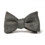 Phineas Cole Wool Flannel Bowtie