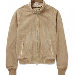 Yves Saint Laurent Suede Biker Jacket