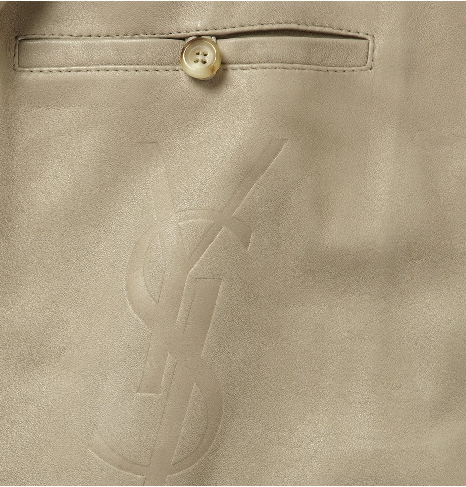 Yves Saint Laurent Suede Biker Jacket 4