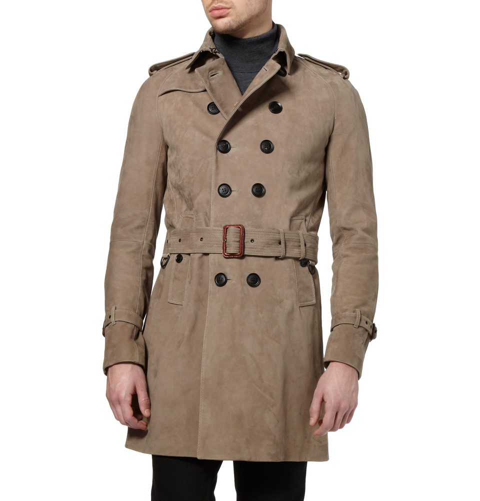 Burberry prorsum outlet mens trench coat