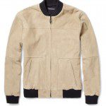 Marc By Marc Jacobs Suede Bomber Jacket
