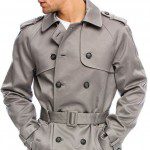 Armani Exchange Men's Classic Trench Coat