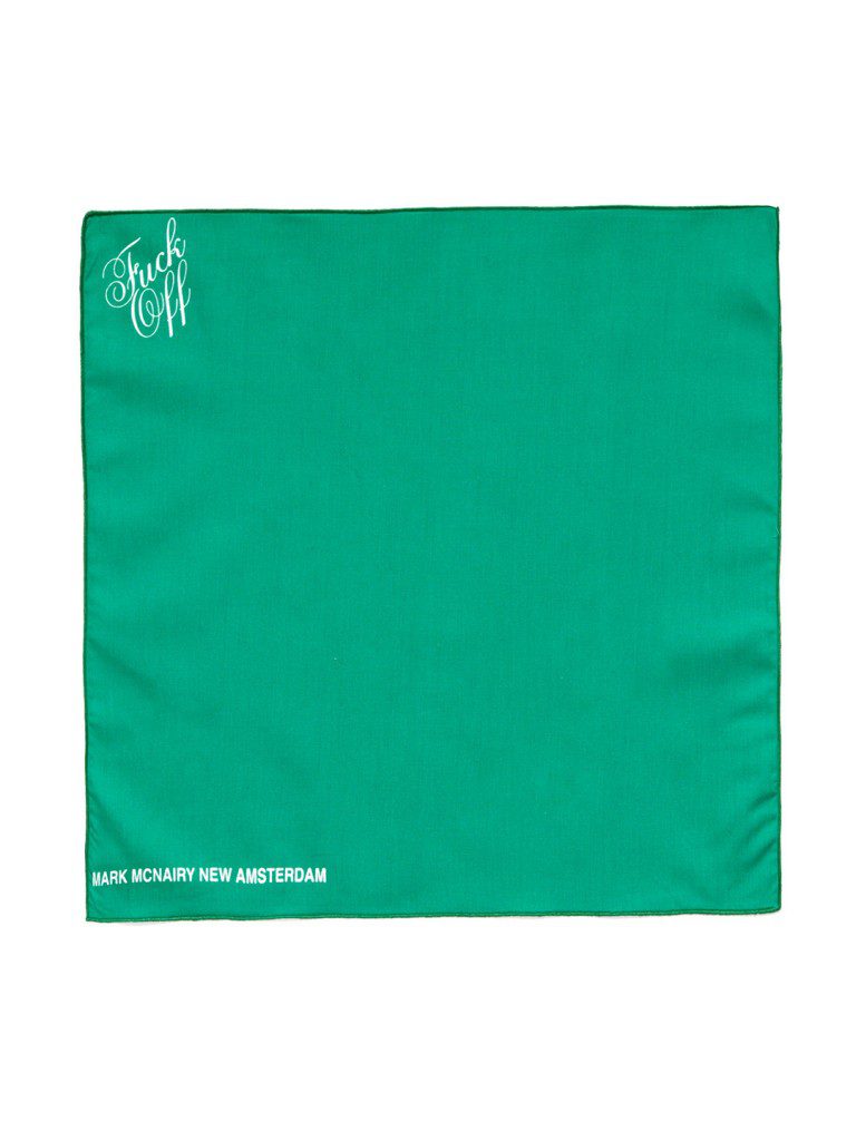 Mark McNairy Fuck Off Pocket Square Collection Mark McNairy Fuck Off Pocket Square Collection