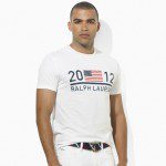 Polo Ralph Lauren 2012 U.S. Olympic Collection Team USA RL Ringer T-Shirt