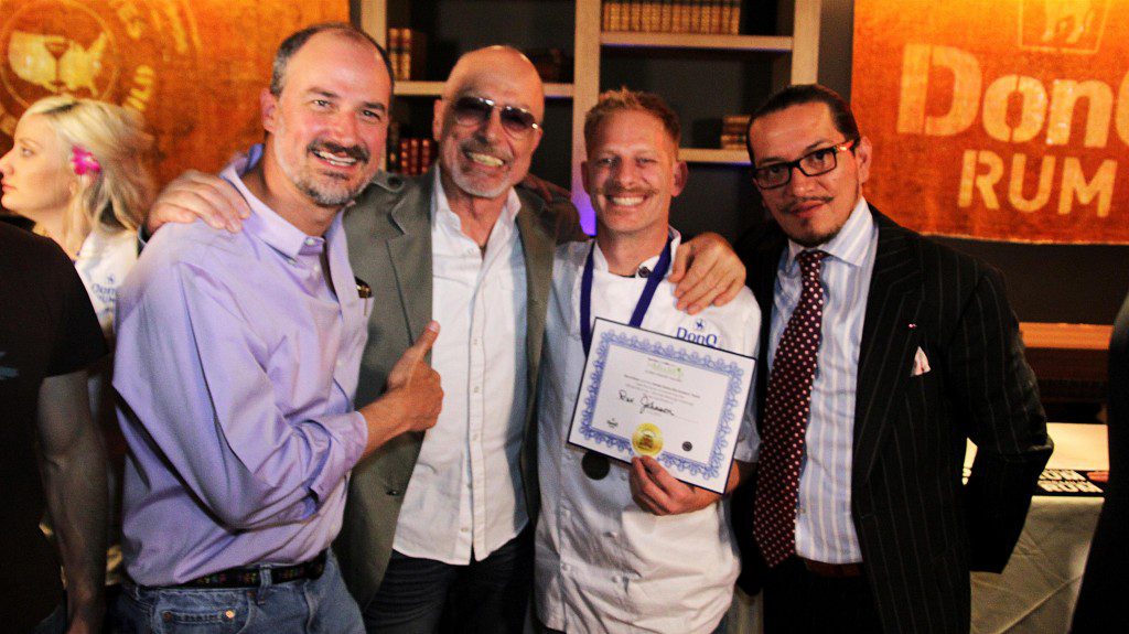 Dev Johnson w Taste Judges Don Q Rum Ultimate Mix Off Dev Johnson w Taste Judges Don Q Rum Ultimate Mix Off