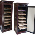 The Remington Electric Cigar Cabinet Humidor