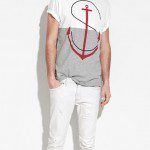 Zara Men's Navy T-Shirt