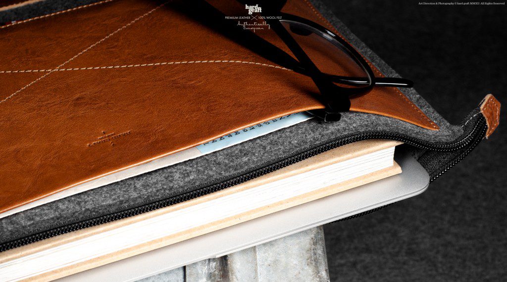 Hard Graft Grab Laptop Heritage Sleeve Folio