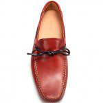 Zara Men's Red Driver With Contrasting Bow