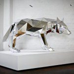 Arran Gregory Wolf Sculpture