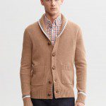 Banana Republic Tipped Shawl-Collar Cardigan