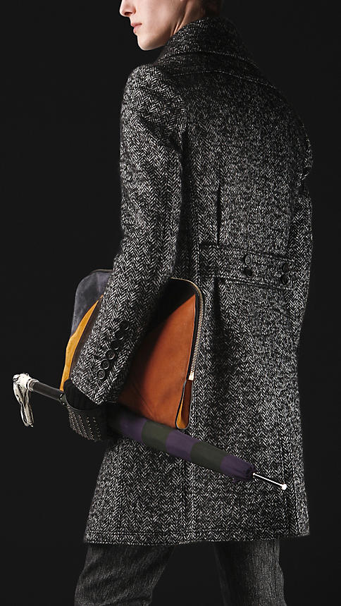 Burberry Sartorial Herringbone Top Coat