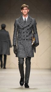 Burberry Sartorial Herringbone Top Coat