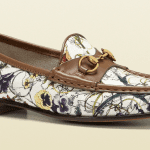 Gucci Anniversary Horsebit Loafer In Mini Flora Infinity Canvas