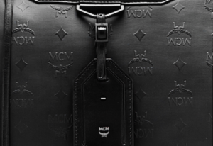 MCM Nomad Coated Large Leather Weekend Bag