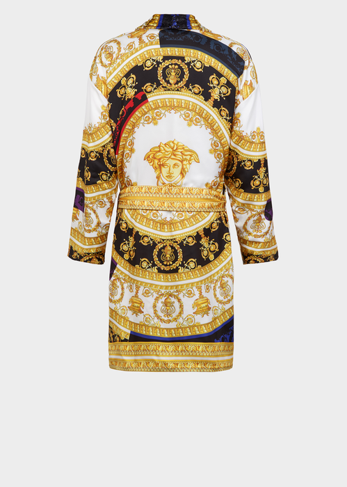 Versace Silk I ♡ Baroque Bathrobe - Flawless Crowns