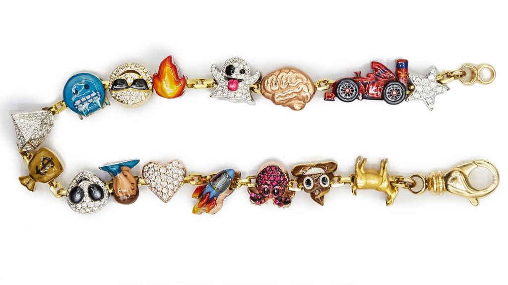 Greg Yüna Emogÿ Charm Bracelet