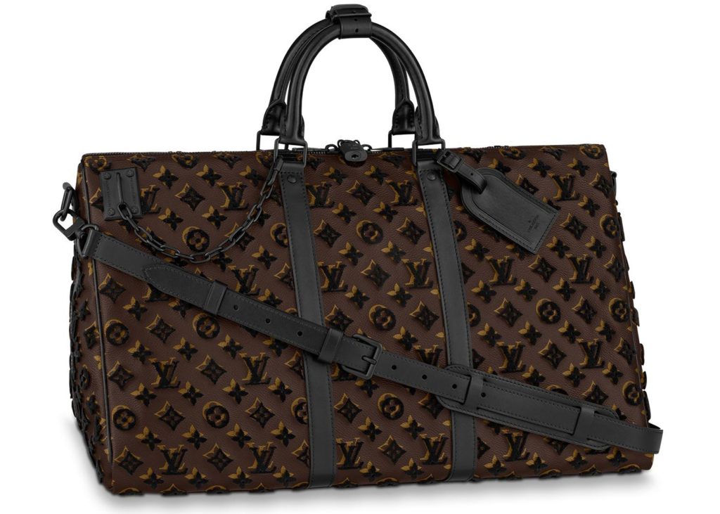 LOUIS VUITTON KEEPALL TRIANGLE BANDOULIÈRE 50