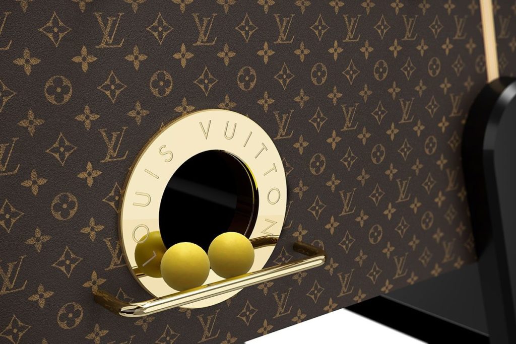 Louis Vuitton Canvas Foosball Table