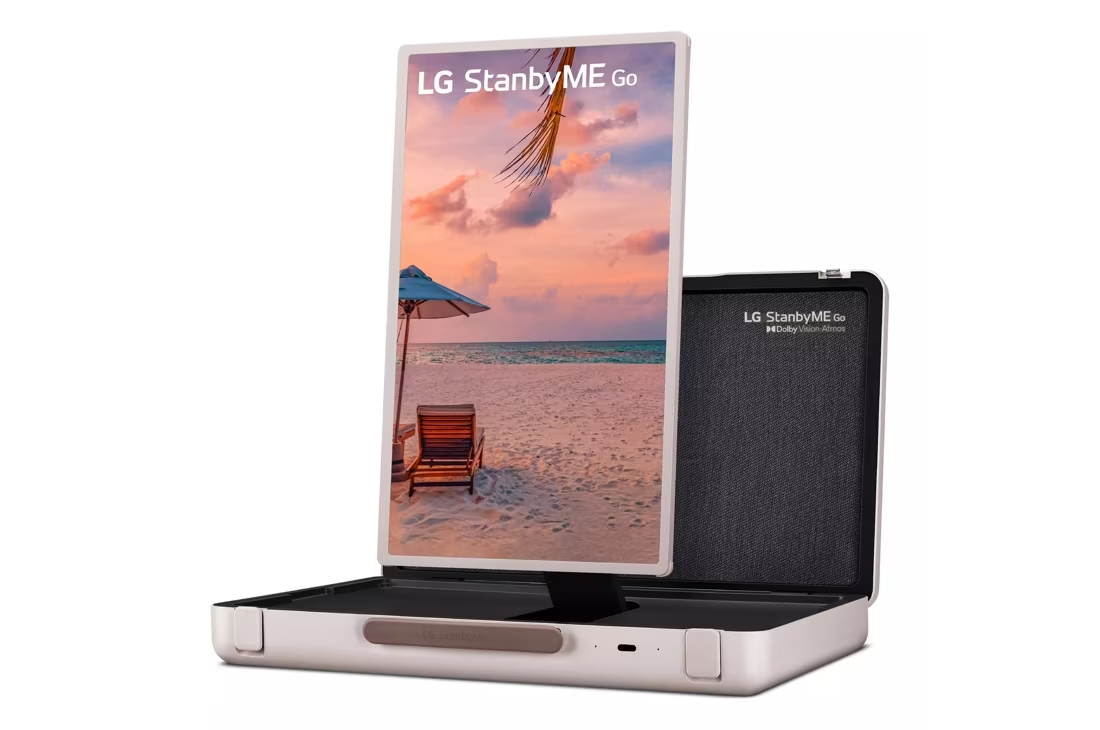 LG StanbyME Go Portable Smart Screen Flawless Crowns