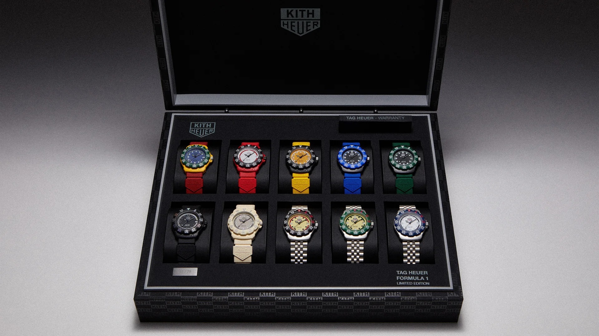 Tag Heuer X Kith Formula Watch Collection Flawless Crowns