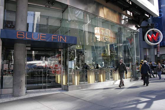 Blue Fin Restaurant New York