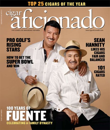 Cigar Aficionado January February 2012 Magazine