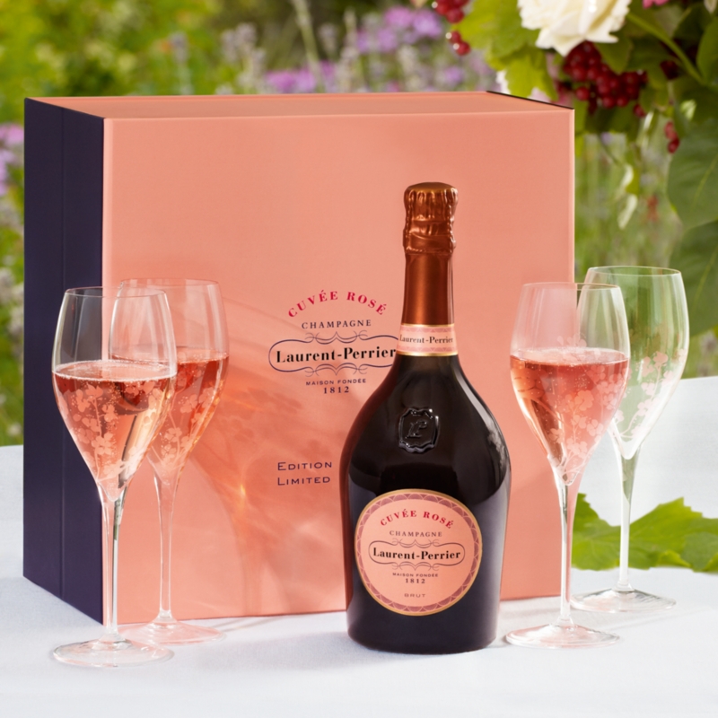 Laurent Perrier Cuvée Rosé Gift Set