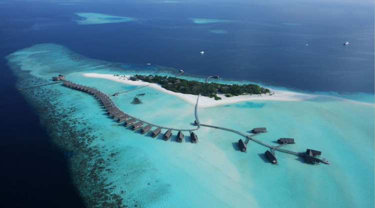 The Cocoa Island private resort in Maldives