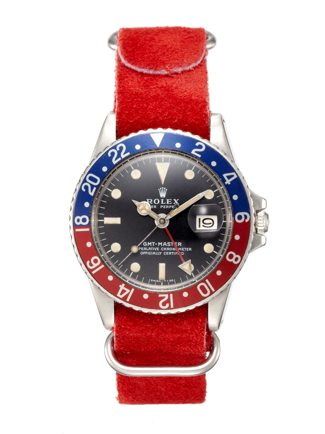 Rolex Stainless-Steel Oyster Perpetual GMT-Master Watch (c. 1972)