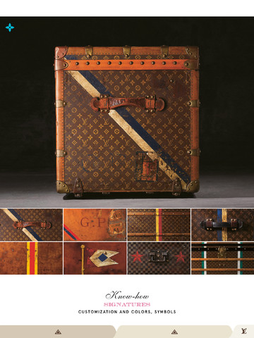 Louis Vuitton ’100 Legendary Trunks’ iPad App