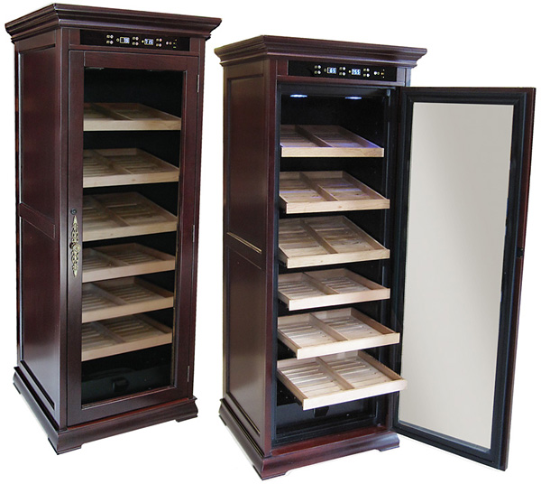 The Remington Electric Cigar Cabinet Humidor