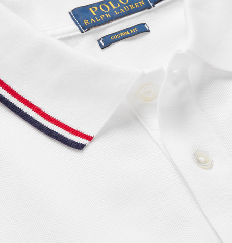Polo Ralph Lauren Contrast-Tipped Polo Shirt - Flawless Crowns
