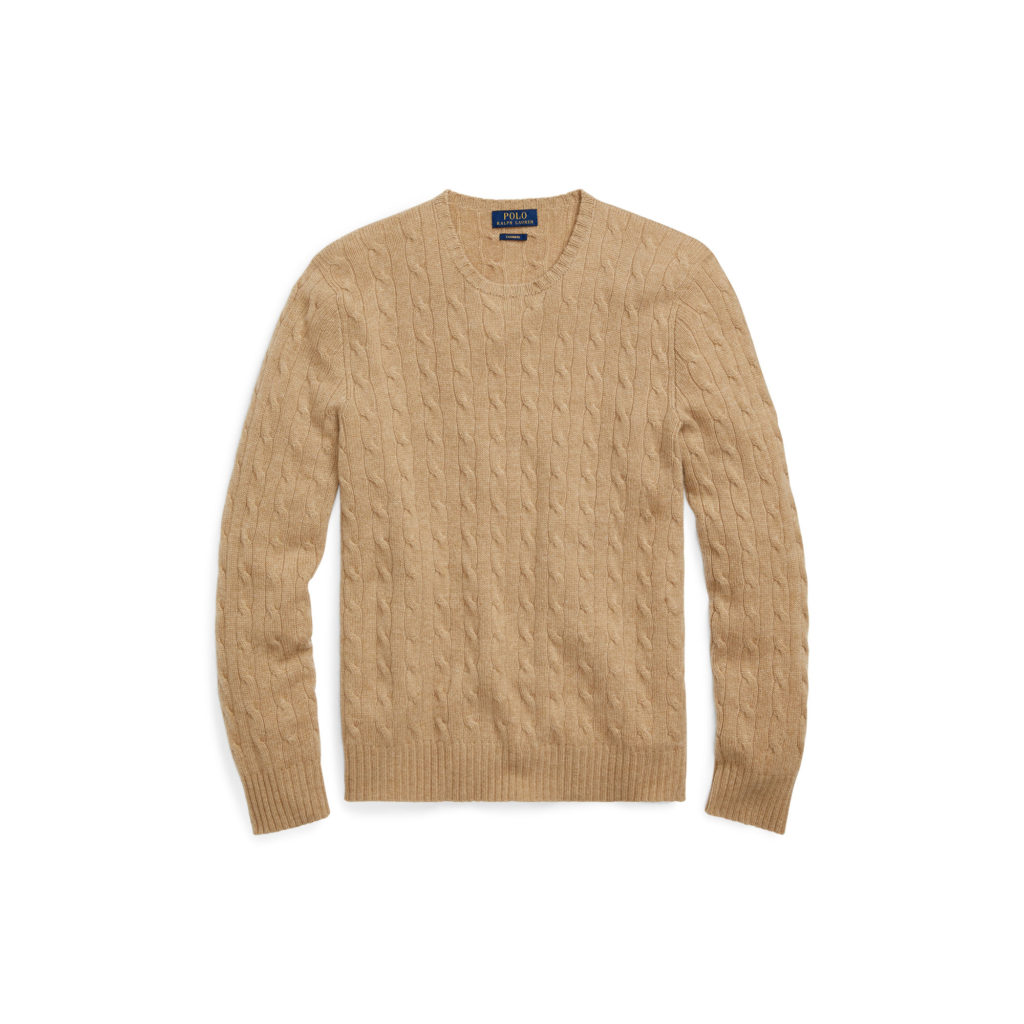 Polo Ralph Lauren Cable-Knit Cashmere Sweater - Flawless Crowns