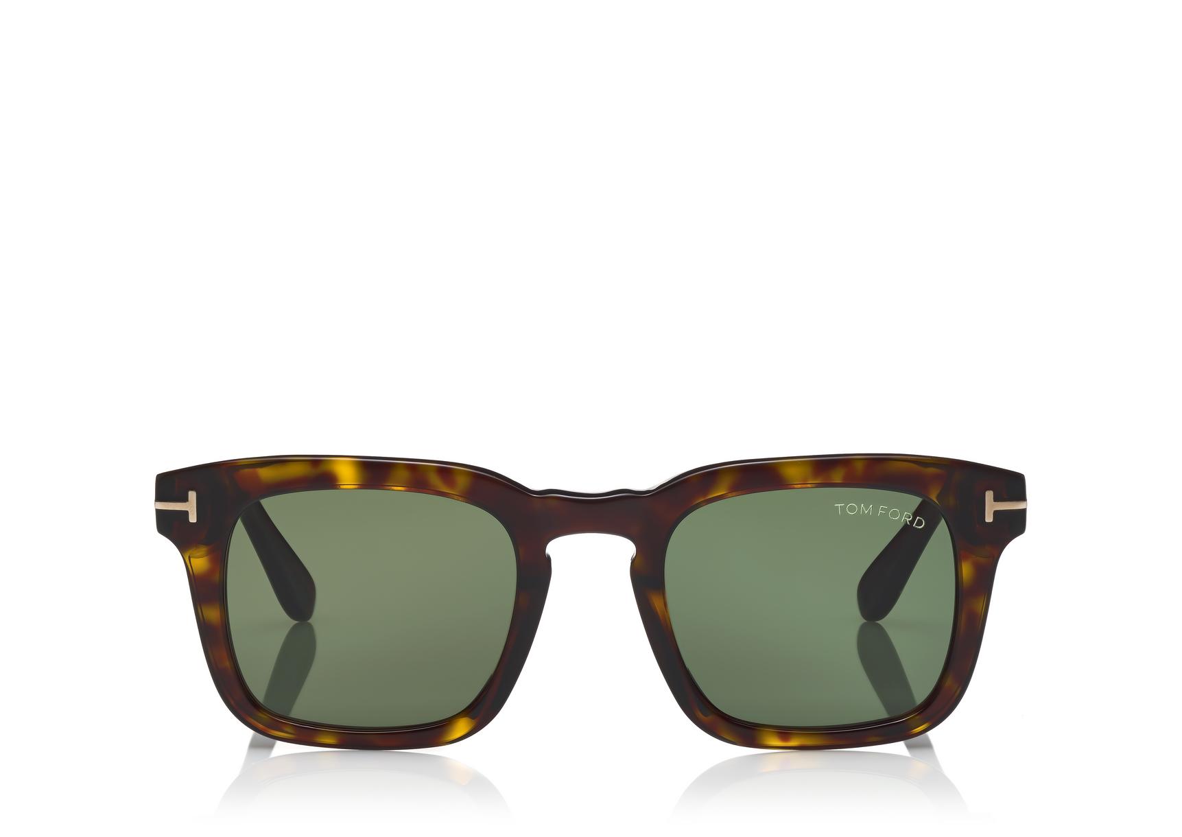 Tom Ford DAX Sonnenbrille Unisex – Dark Havana, Größe 50, Nicht Polarisiert, Mit Internationaler Garantie