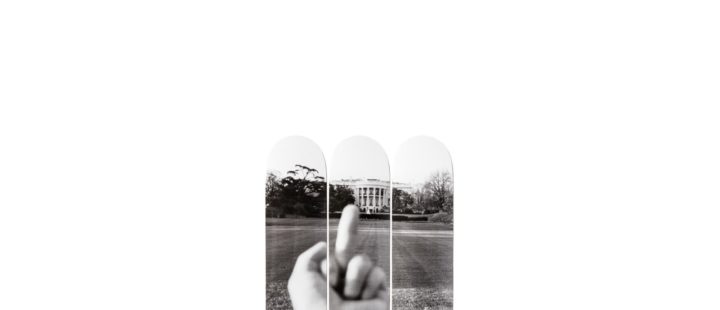 Ai Weiwei White House Skateboard Deck