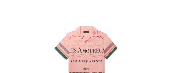 Amiri Les Amoureux Champagne Shirt