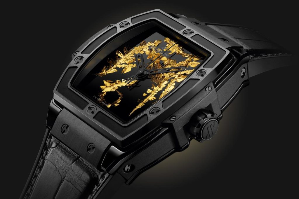 Hublot Spirit Of Big Bang Gold Crystal Watch