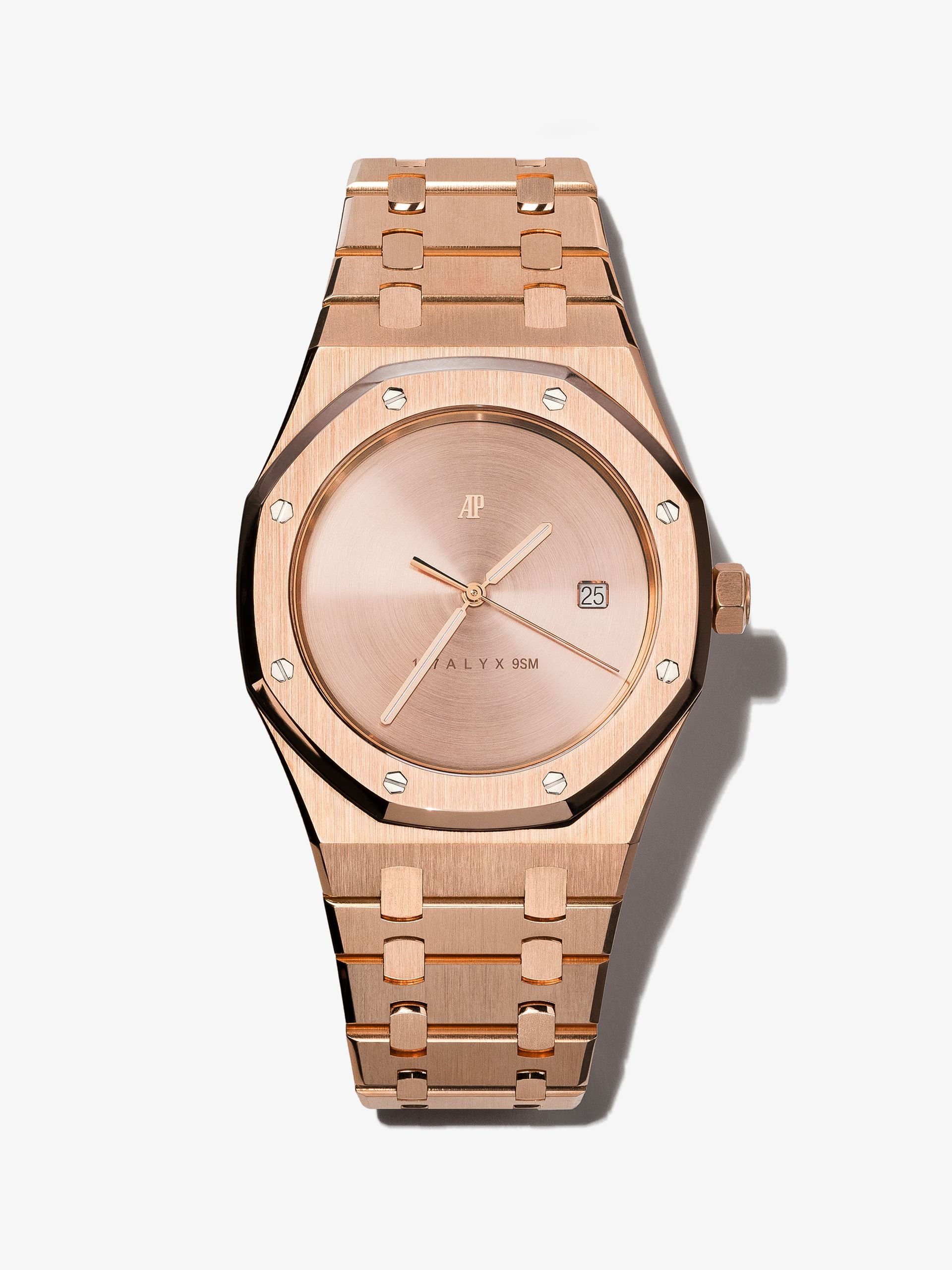 MAD Paris Rose Gold Audemars Piguet Royal Oak Watch Flawless Crowns