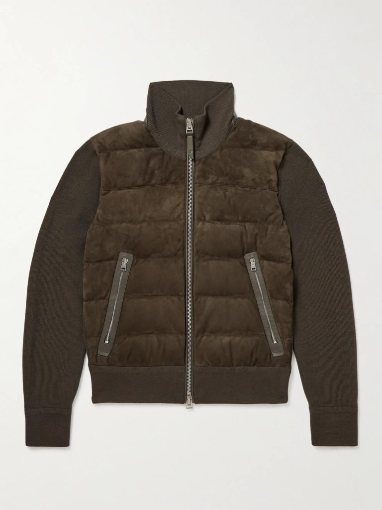 Tom Ford Suede Down Jacket