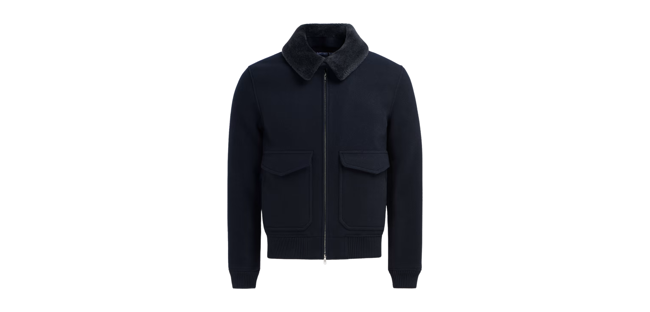 Suitsupply Navy Bomber Jacket - Flawless Crowns